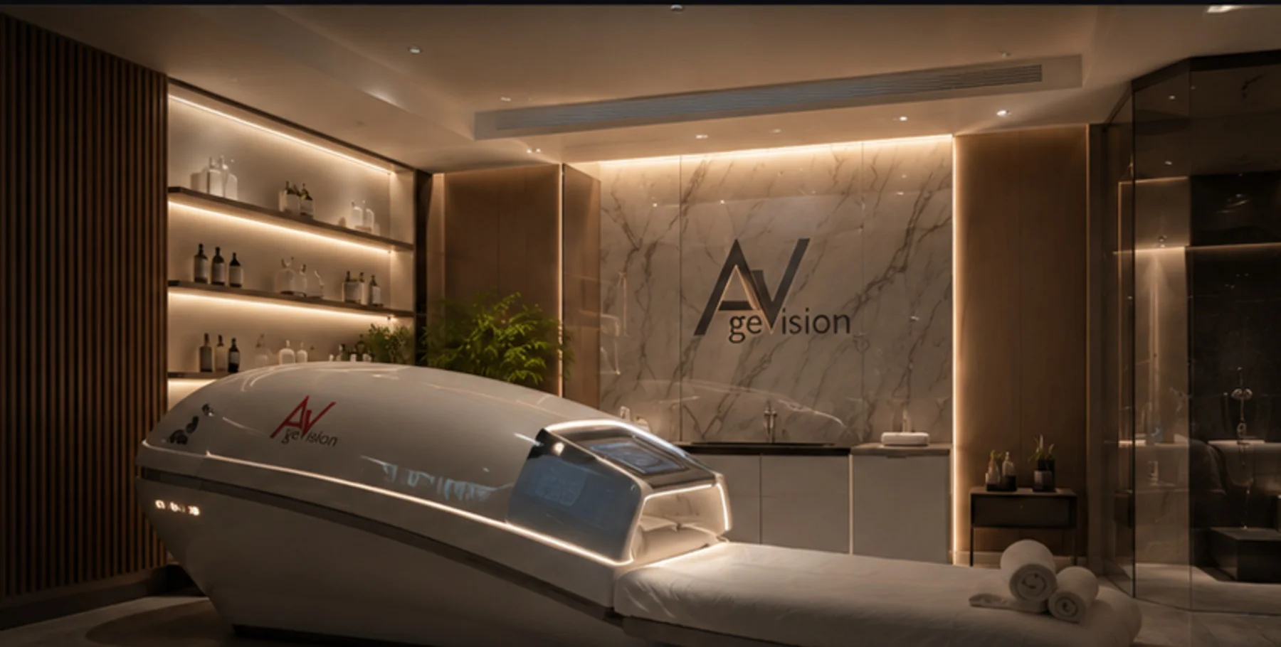 Suite wellness tecnologica per percorsi di longevità