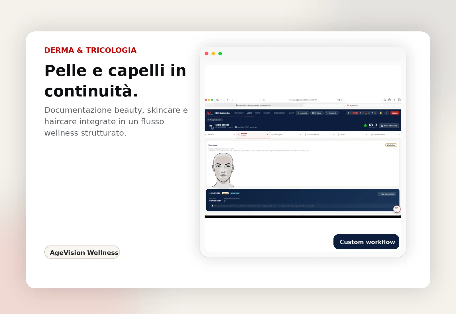 AgeVision derma e tricologia